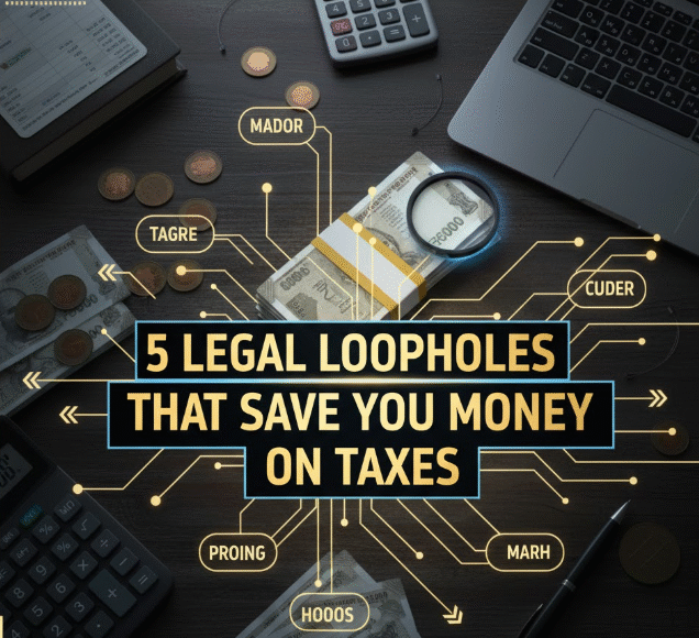 5 Legal Loopholes That Save You Money on Taxes