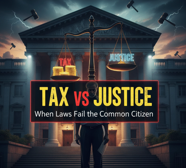 Tax vs Justice: When Laws Fail the Common Citizen