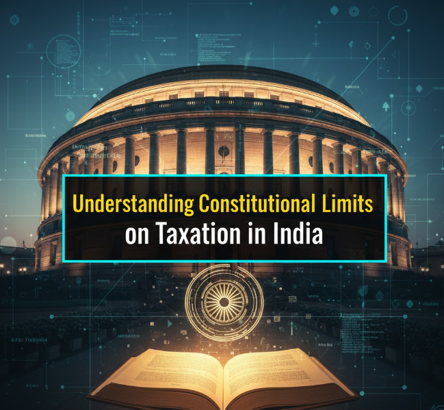 Understanding Constitutional Limits on Taxation in India