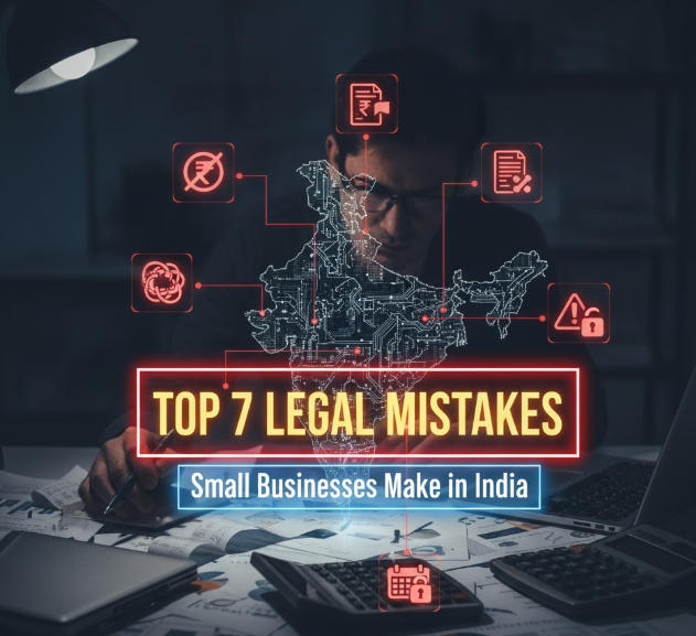 Top 7 Legal Mistakes Small Businesses Make in India