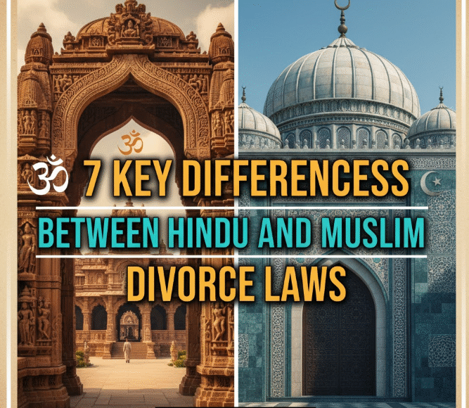 7 Key Differences Between Hindu and Muslim Divorce Laws