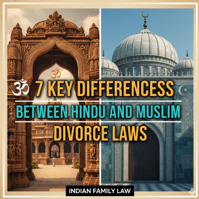 7 Key Differences Between Hindu and Muslim Divorce Laws